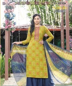 Floreon Nargis Rayon Cotton with Fancy Embroidery