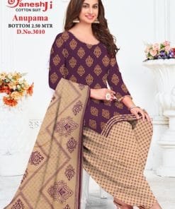 Ganesh JI Anupama Vol 3 Dress Material Wholesale Cotton Dress Material