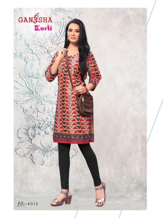 Ganesha Kurti Vol 4 Wholesaler Of Stitched Kurti