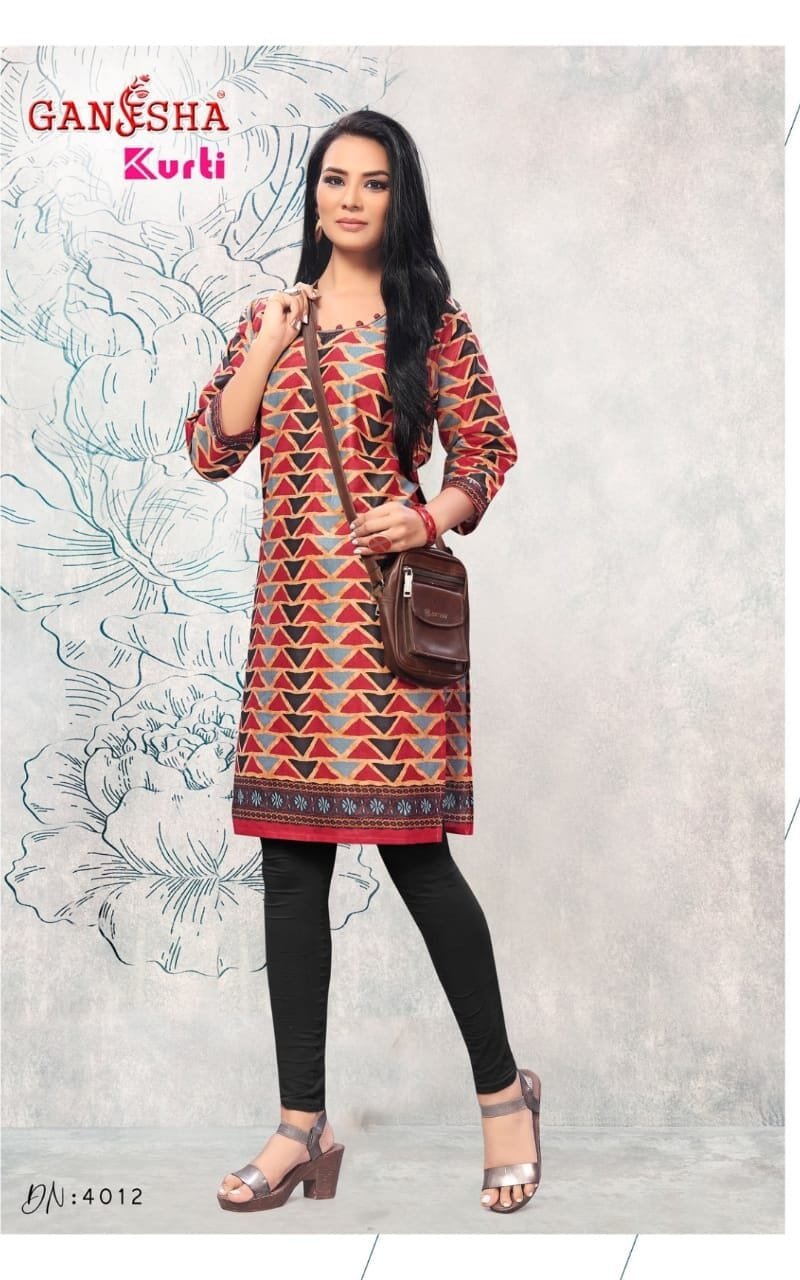 Ganesha Kurti Vol 4 Wholesaler Of Stitched Kurti