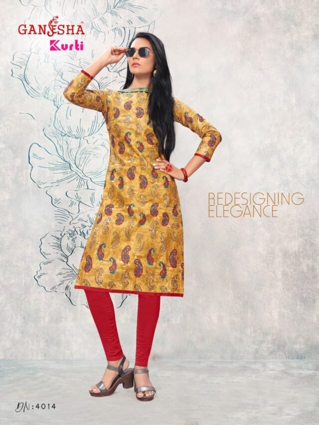 Ganesha Kurti Vol 4 Wholesaler Of Stitched Kurti