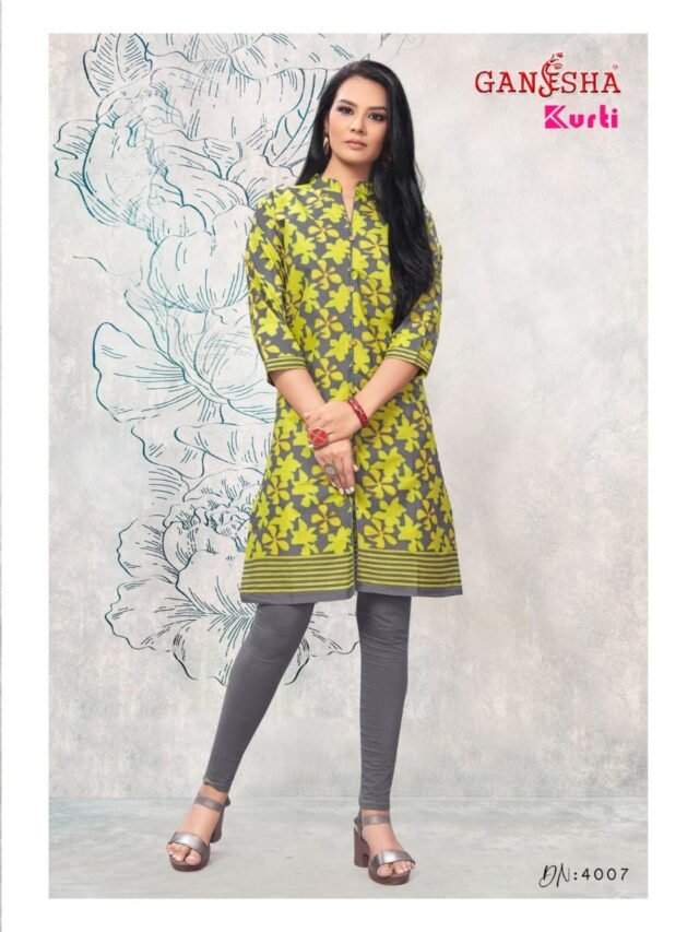 Ganesha Kurti Vol 4 Wholesaler Of Stitched Kurti