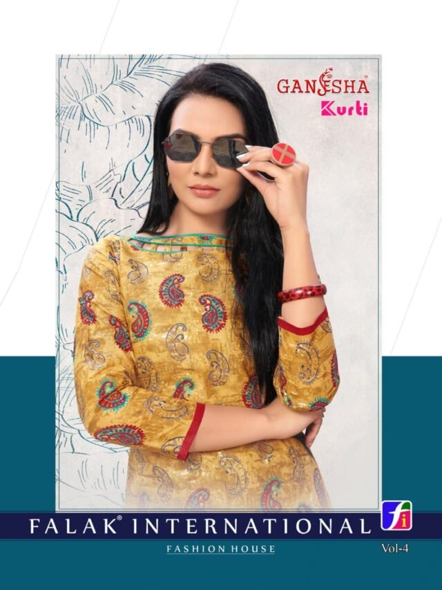 Ganesha Kurti Vol 4 Wholesaler Of Stitched Kurti