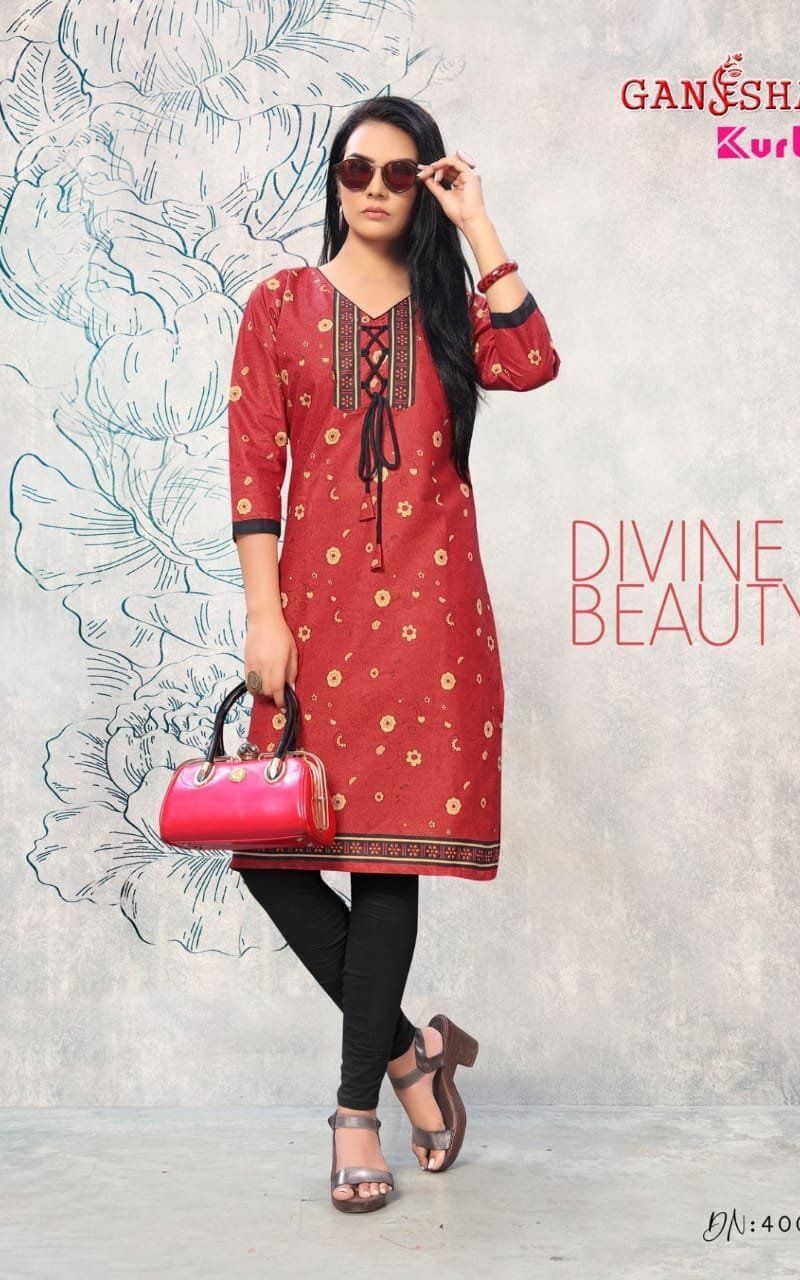 Ganesha Kurti Vol 4 Wholesaler Of Stitched Kurti