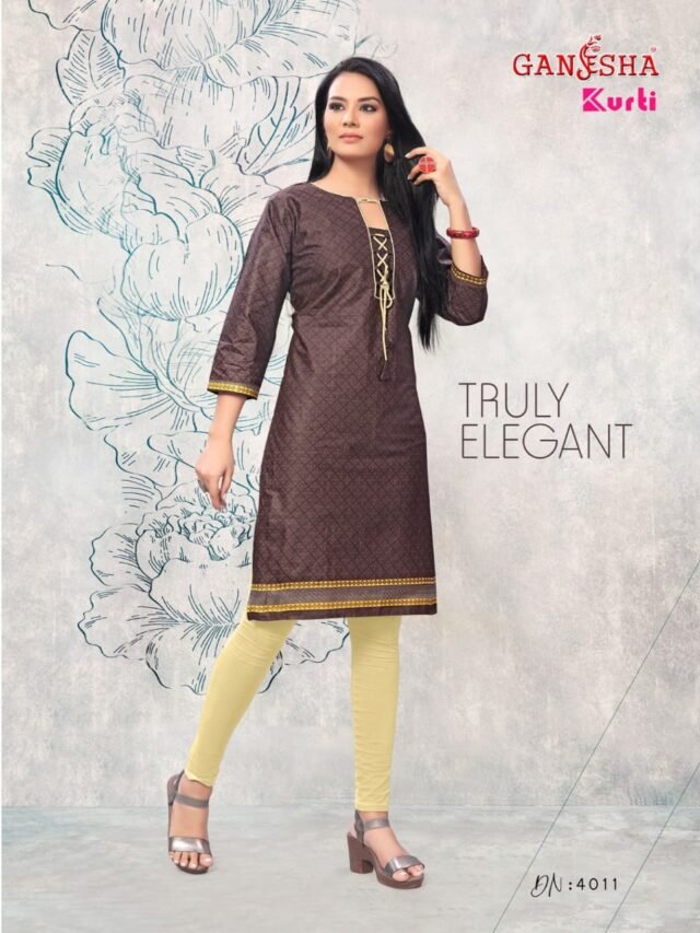 Ganesha Kurti Vol 4 Wholesaler Of Stitched Kurti