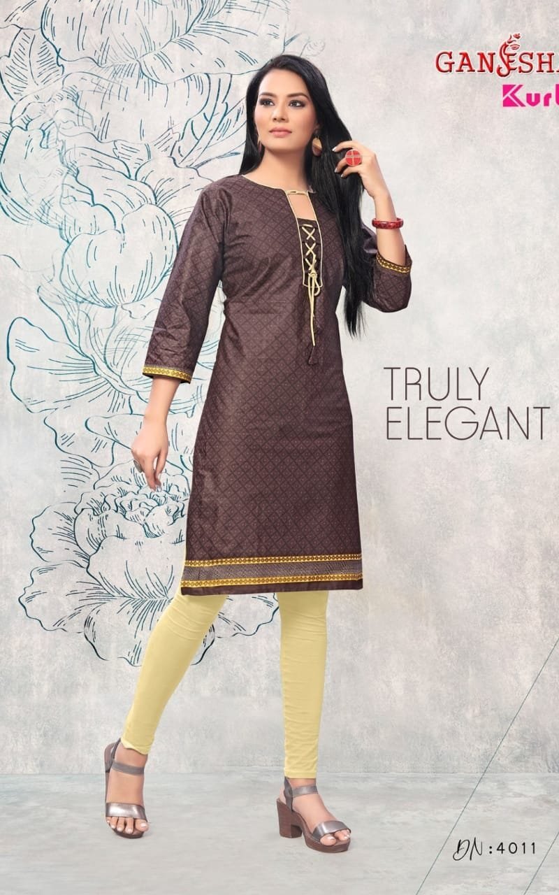 Ganesha Kurti Vol 4 Wholesaler Of Stitched Kurti