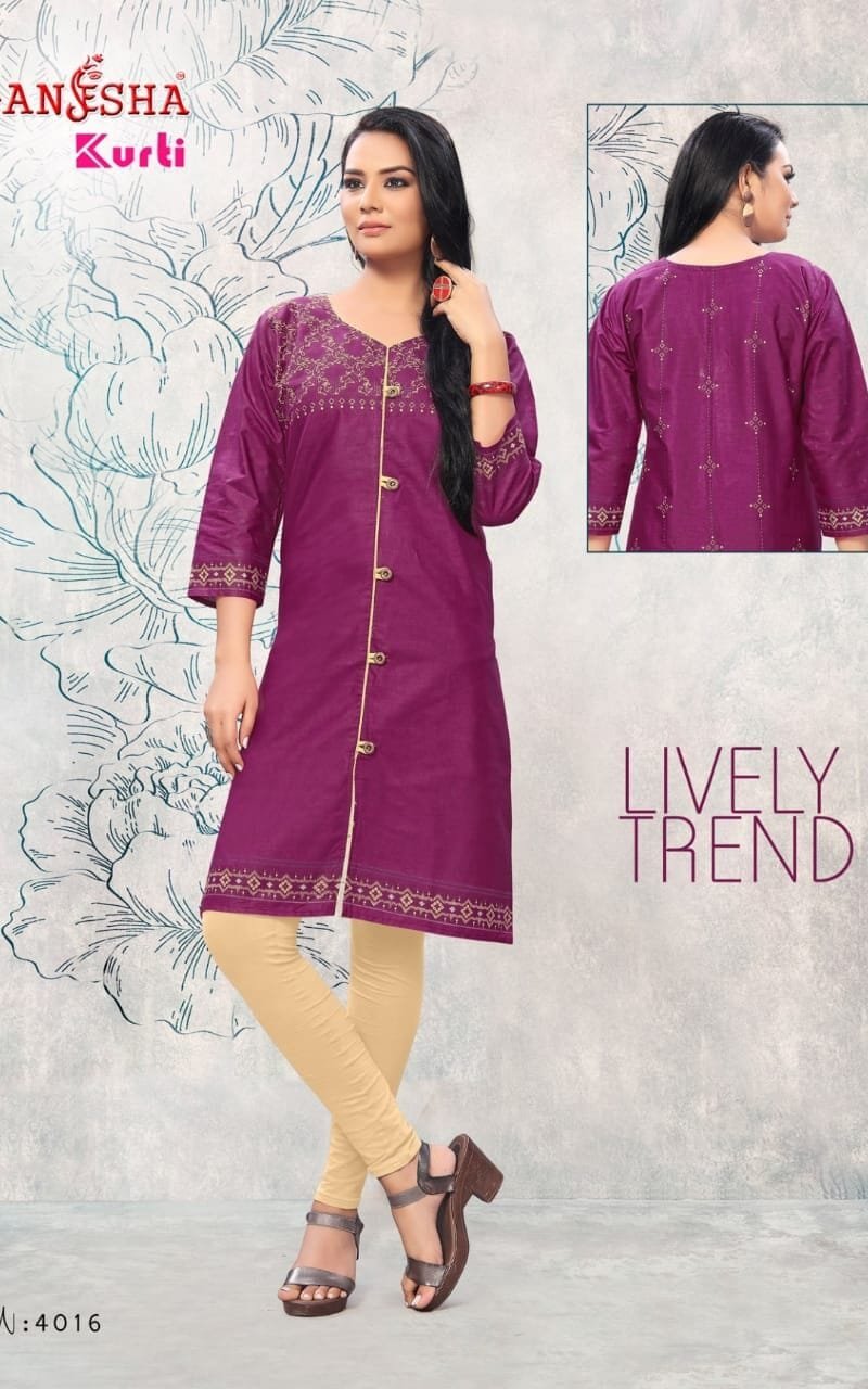 Ganesha Kurti Vol 4 Wholesaler Of Stitched Kurti