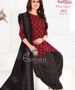 Ganpati Patiyala Queen Vol 7 Wholesale Cotton Dress Material