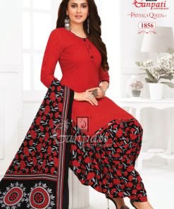 Ganpati Patiyala Queen Vol 7 Wholesale Cotton Dress Material
