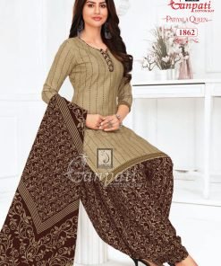 Ganpati Patiyala Queen Vol 7 Wholesale Cotton Dress Material