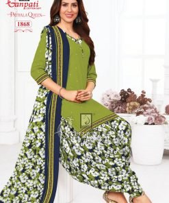 Ganpati Patiyala Queen Vol 7 Wholesale Cotton Dress Material