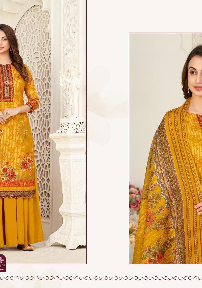 Good Day Vol 5 Fyra Soft Cotton Digital Print With Swarovski Diamond Work