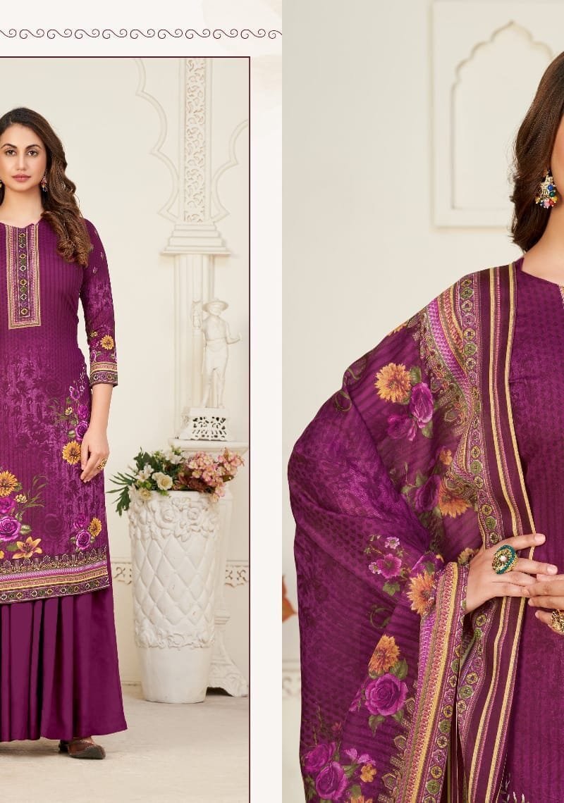Good Day Vol 5 Fyra Soft Cotton Digital Print With Swarovski Diamond Work