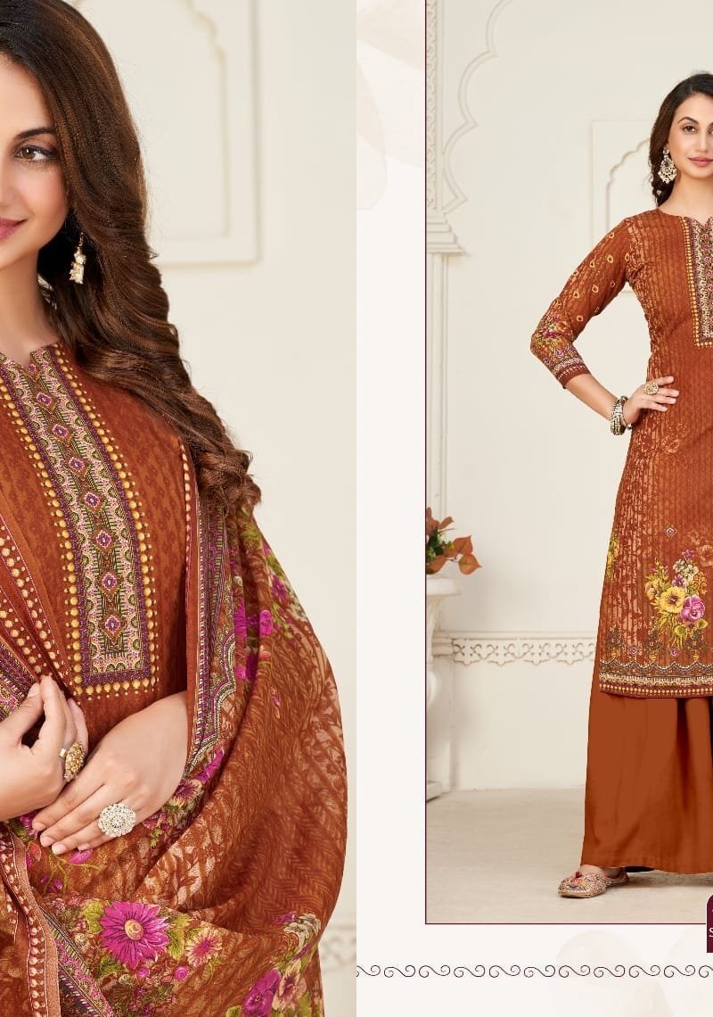 Good Day Vol 5 Fyra Soft Cotton Digital Print With Swarovski Diamond Work