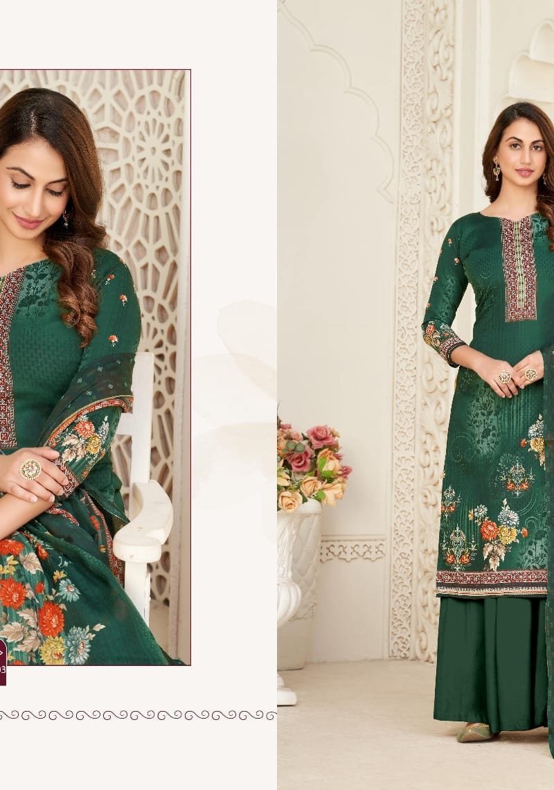 Good Day Vol 5 Fyra Soft Cotton Digital Print With Swarovski Diamond Work