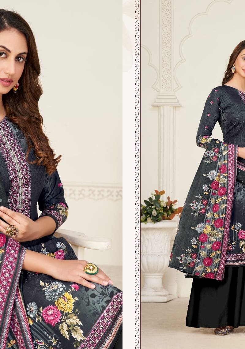 Good Day Vol 5 Fyra Soft Cotton Digital Print With Swarovski Diamond Work