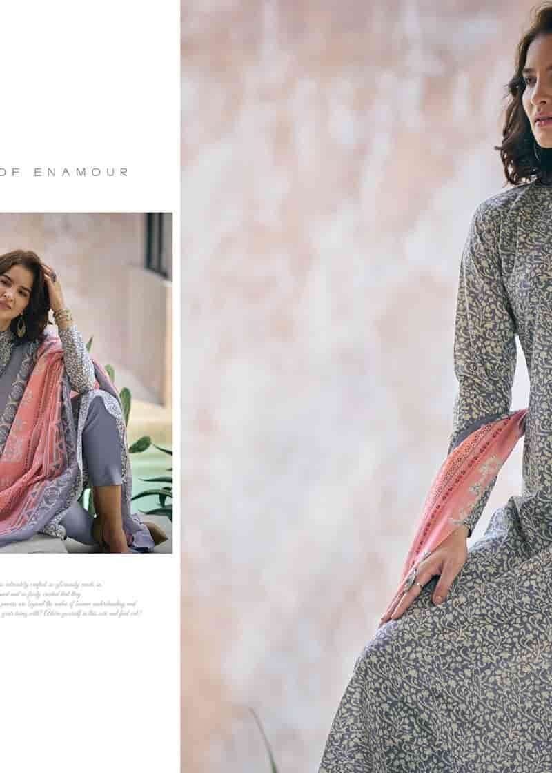 Ikat PRM Trendz Pure Lawn Cotton With Fancy Work