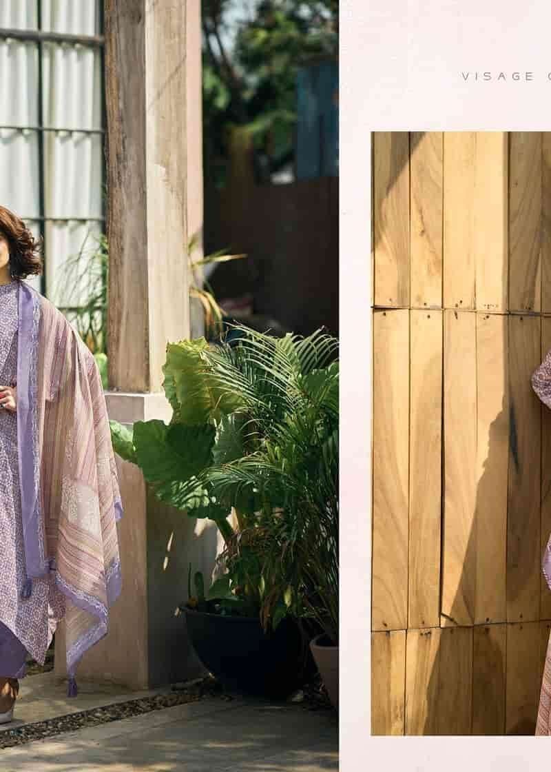 Ikat PRM Trendz Pure Lawn Cotton With Fancy Work