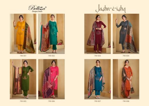 Jashn E Ishq Belliza Designer Studio Premium Designer Collection