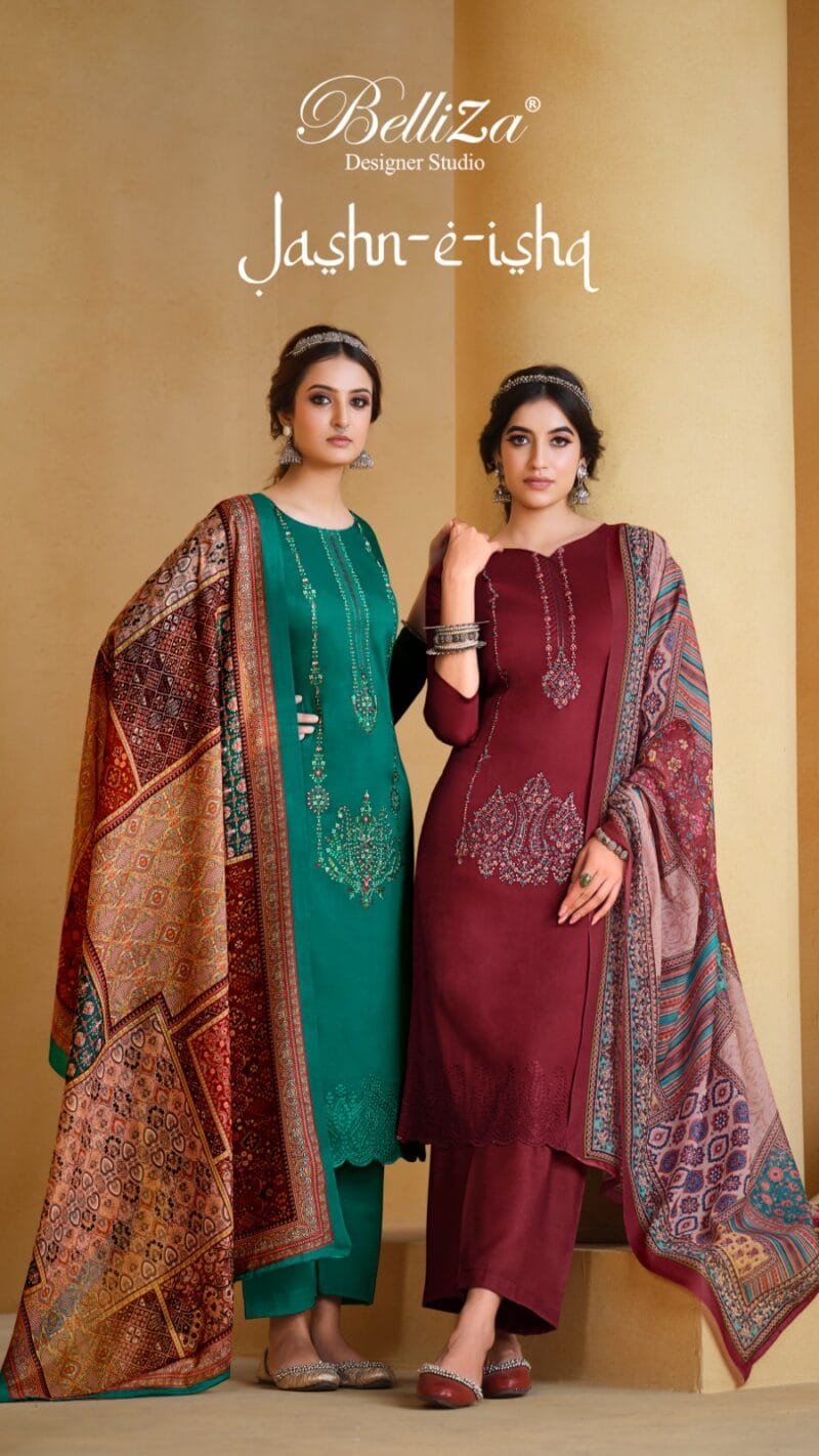 Jashn E Ishq Belliza Designer Studio Premium Designer Collection
