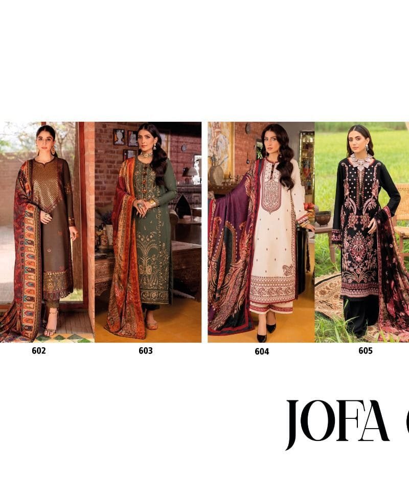 Jofa Vol 6 Saniya Trendz Pakistani Salwar Suits