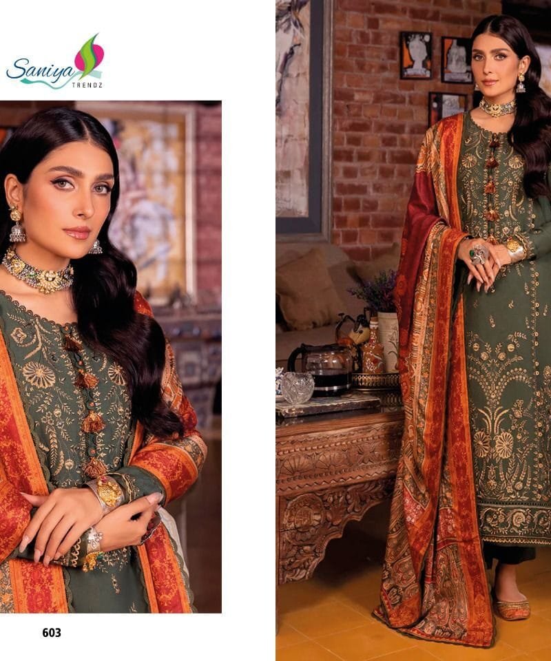 Jofa Vol 6 Saniya Trendz Pakistani Salwar Suits