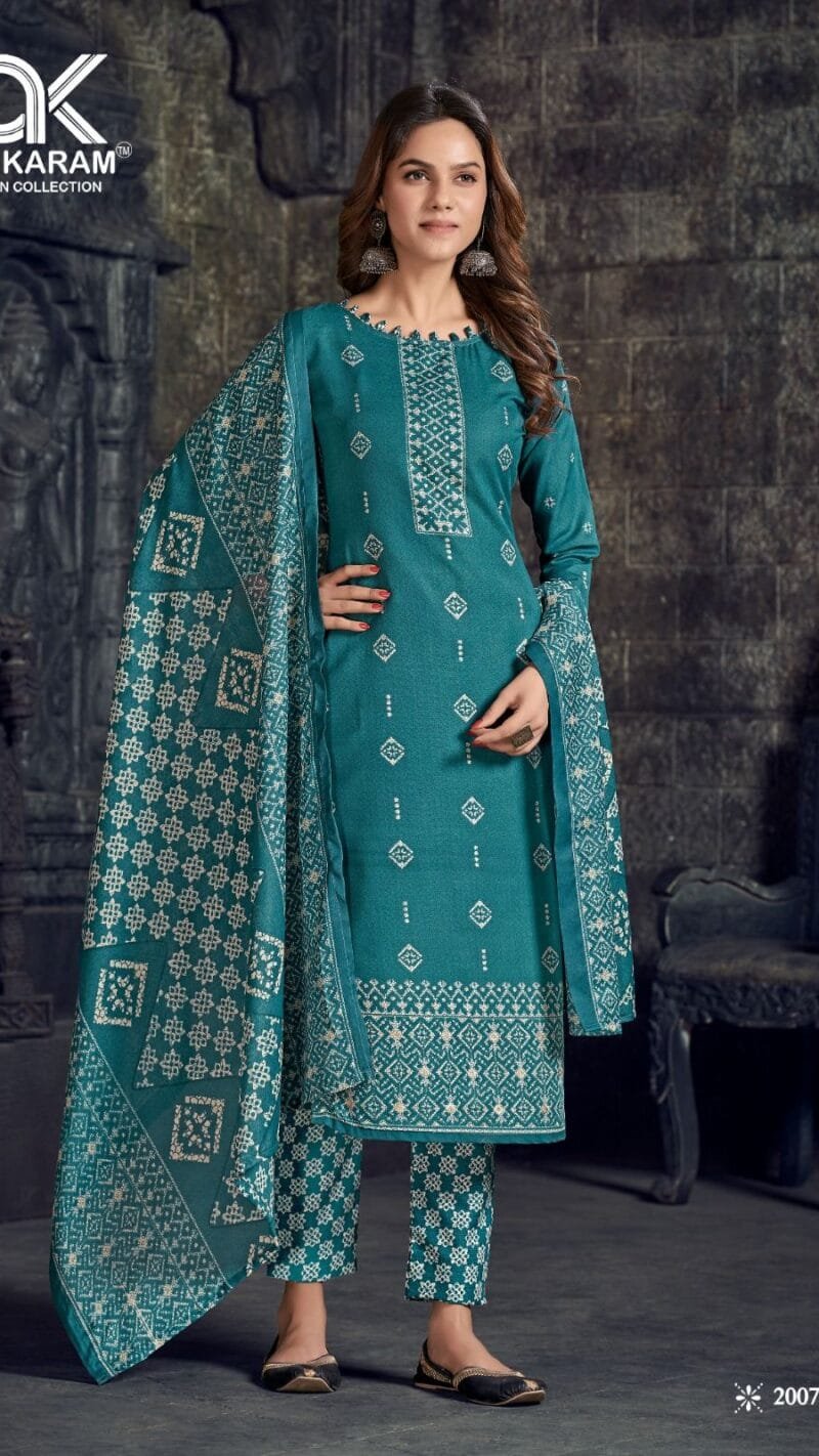 Johra Premium Collection Vol 2 Al Karam Wholesale Cotton Dress Material