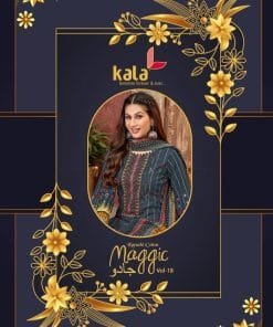 Kala Maggic Vol 18 Karachi Cotton Wholesale Cotton Dress Material