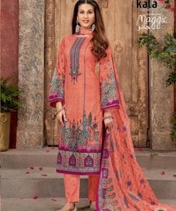Kala Maggic Vol 18 Karachi Cotton Wholesale Cotton Dress Material