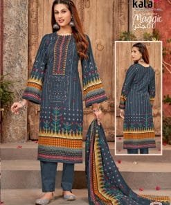 Kala Maggic Vol 18 Karachi Cotton Wholesale Cotton Dress Material
