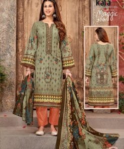 Kala Maggic Vol 18 Karachi Cotton Wholesale Cotton Dress Material