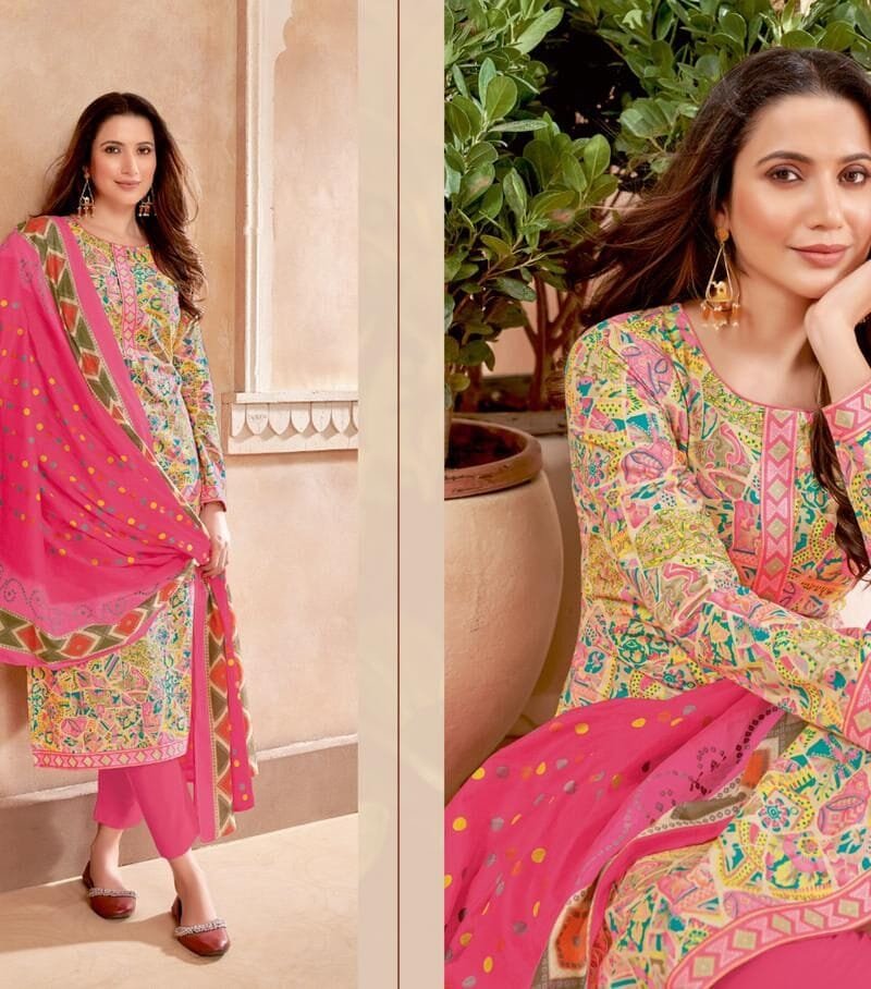 Kala Oreana Vol 4 Wholesale Cotton Dress Material