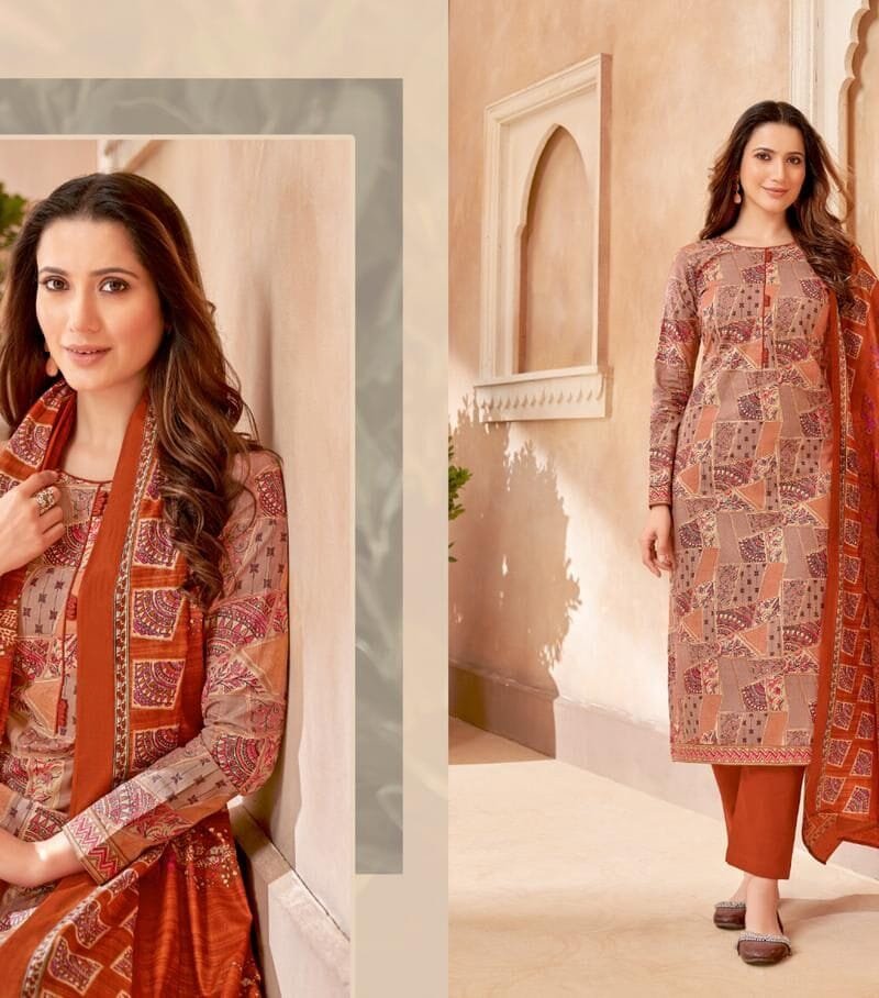 Kala Oreana Vol 4 Wholesale Cotton Dress Material