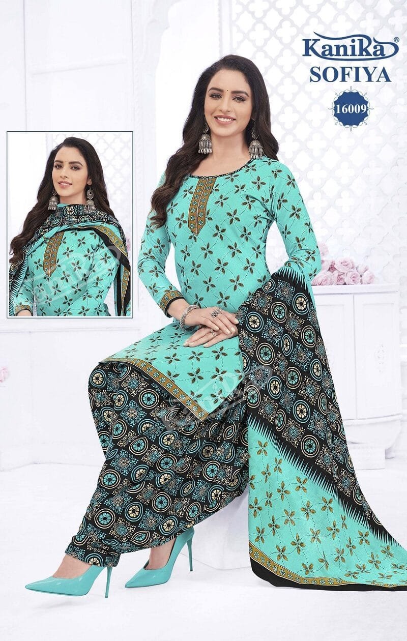 Kanika Sofia Vol 16 Readymade Cotton Suits