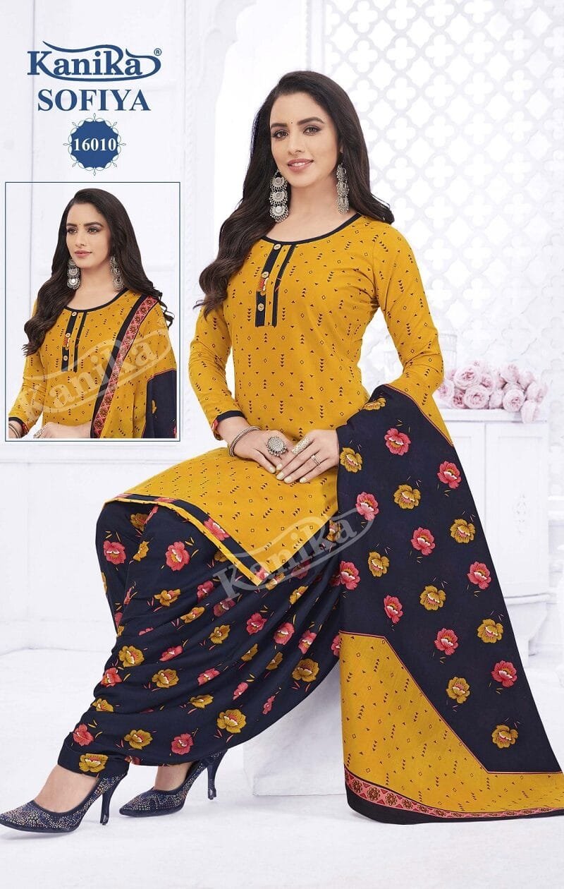 Kanika Sofia Vol 16 Readymade Cotton Suits