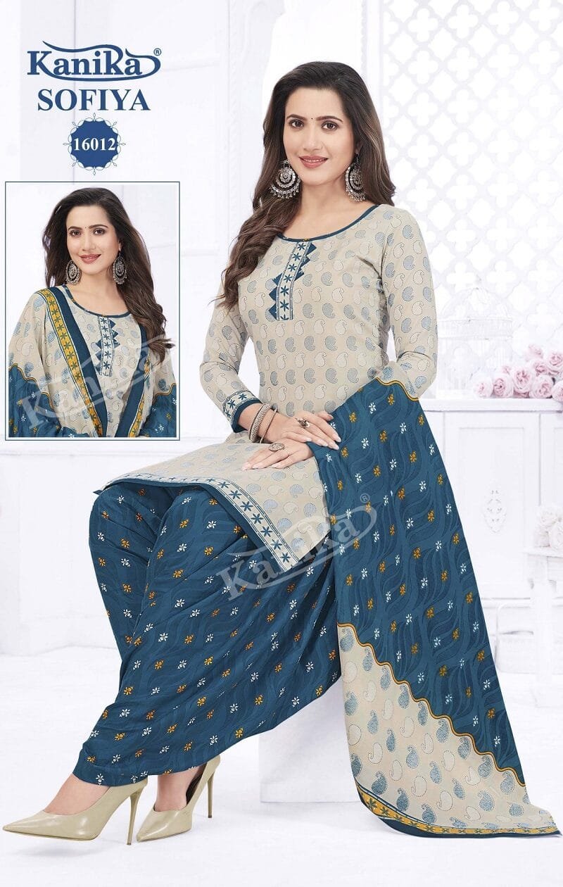 Kanika Sofia Vol 16 Readymade Cotton Suits