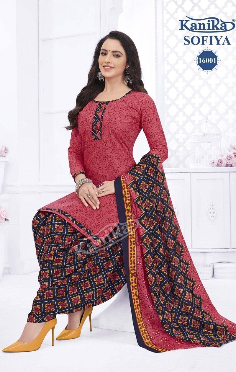 Kanika Sofia Vol 16 Readymade Cotton Suits