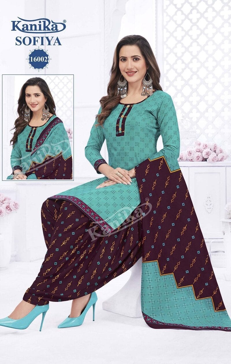 Kanika Sofia Vol 16 Readymade Cotton Suits