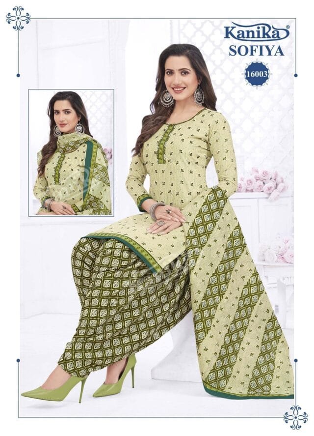 Kanika Sofia Vol 16 Readymade Cotton Suits