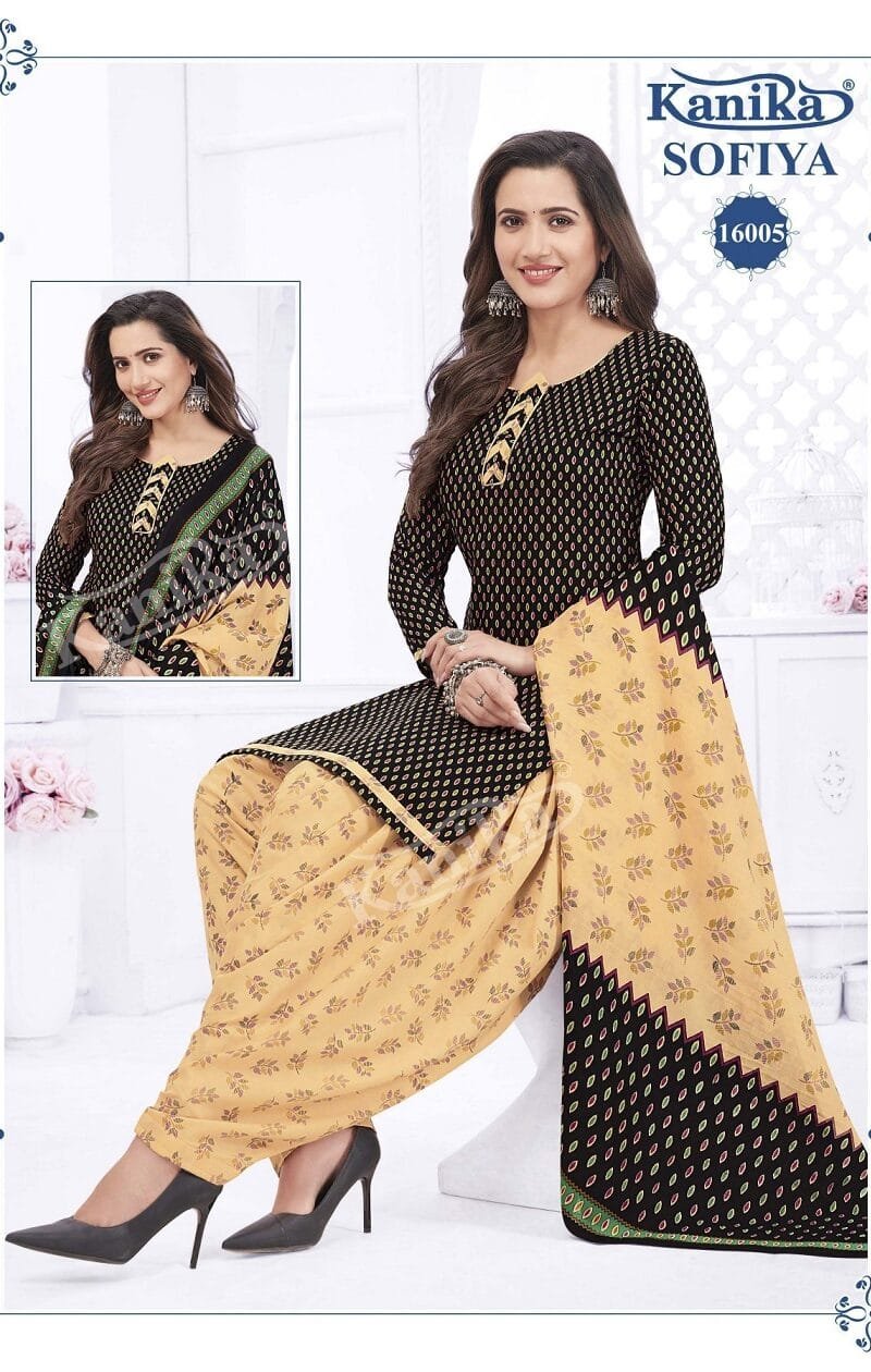 Kanika Sofia Vol 16 Readymade Cotton Suits