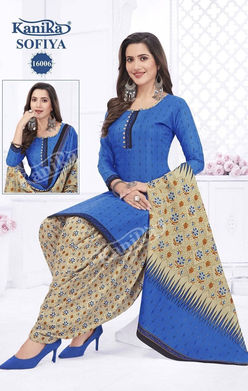 Kanika Sofia Vol 16 Readymade Cotton Suits