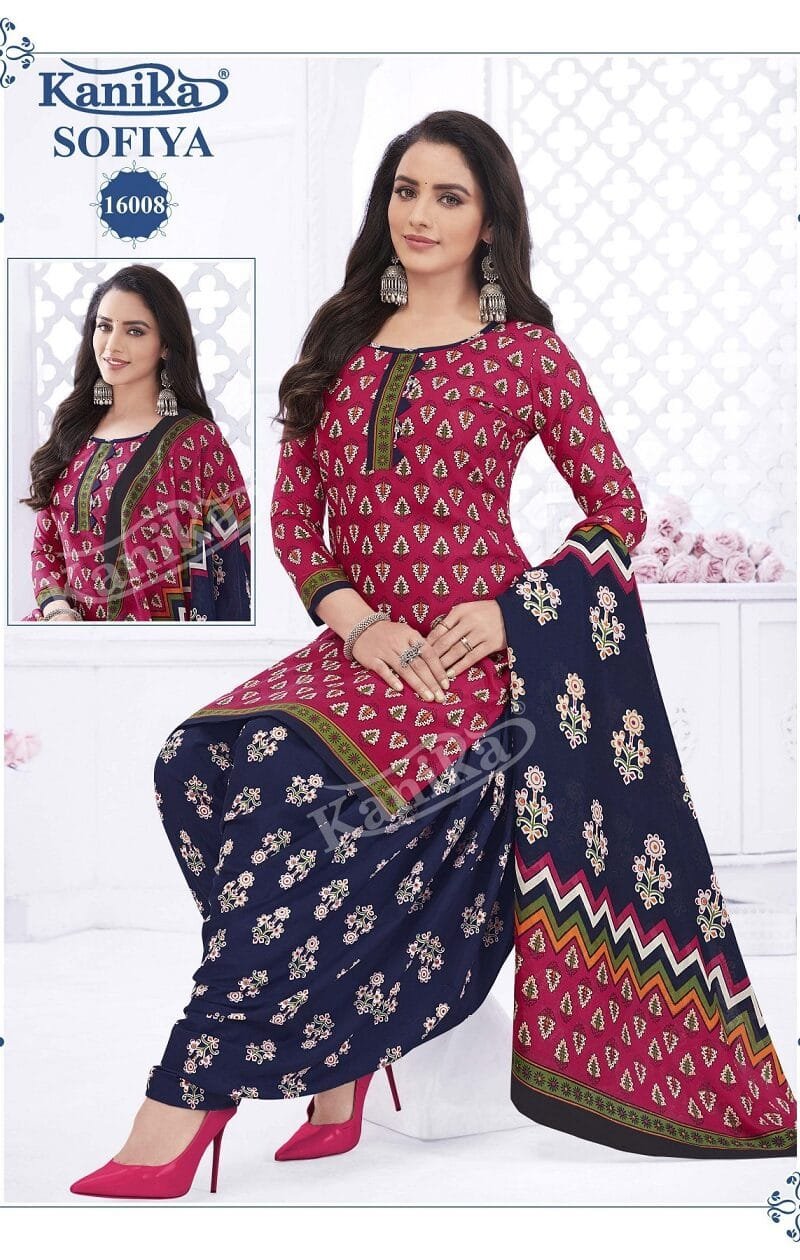 Kanika Sofia Vol 16 Readymade Cotton Suits