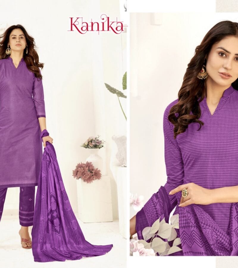 Kanika Vol 12 Ganesha Wholesale Cotton Dress Material