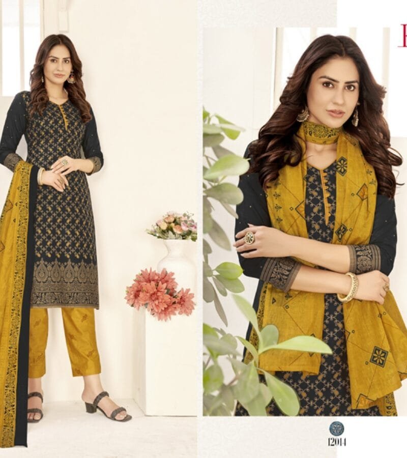 Kanika Vol 12 Ganesha Wholesale Cotton Dress Material