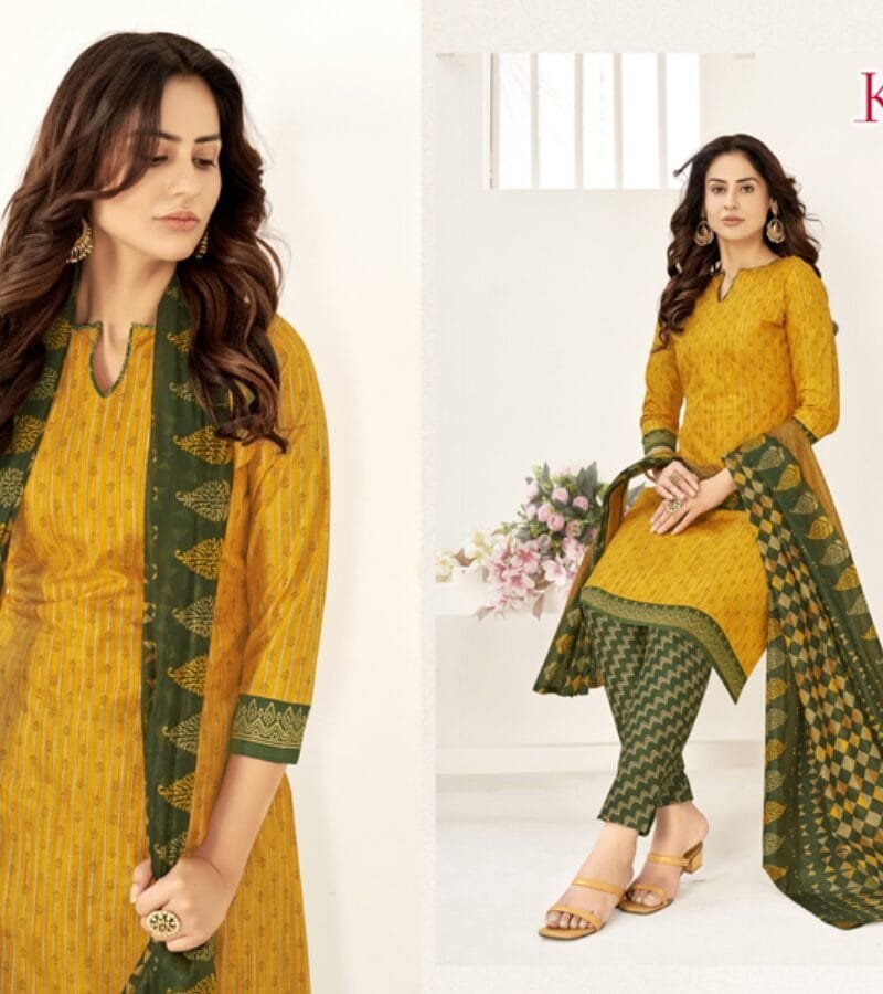 Kanika Vol 12 Ganesha Wholesale Cotton Dress Material