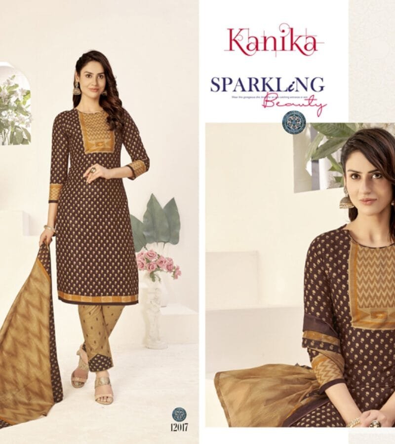 Kanika Vol 12 Ganesha Wholesale Cotton Dress Material