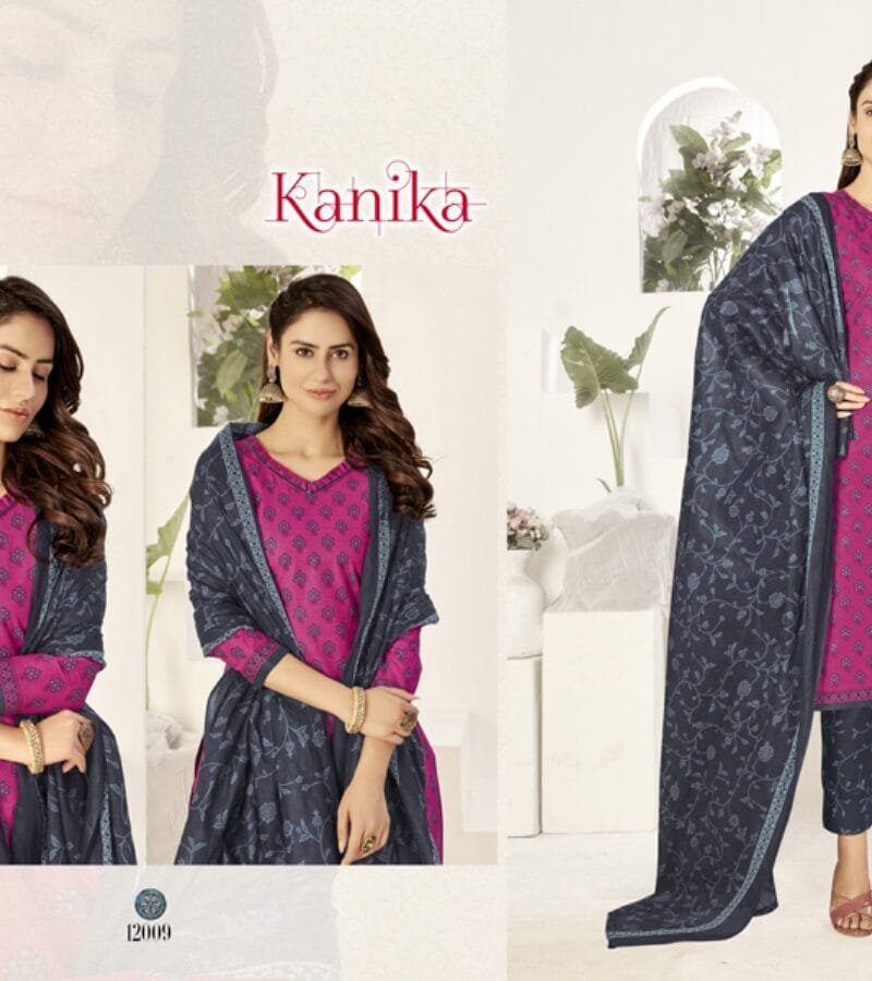 Kanika Vol 12 Ganesha Wholesale Cotton Dress Material