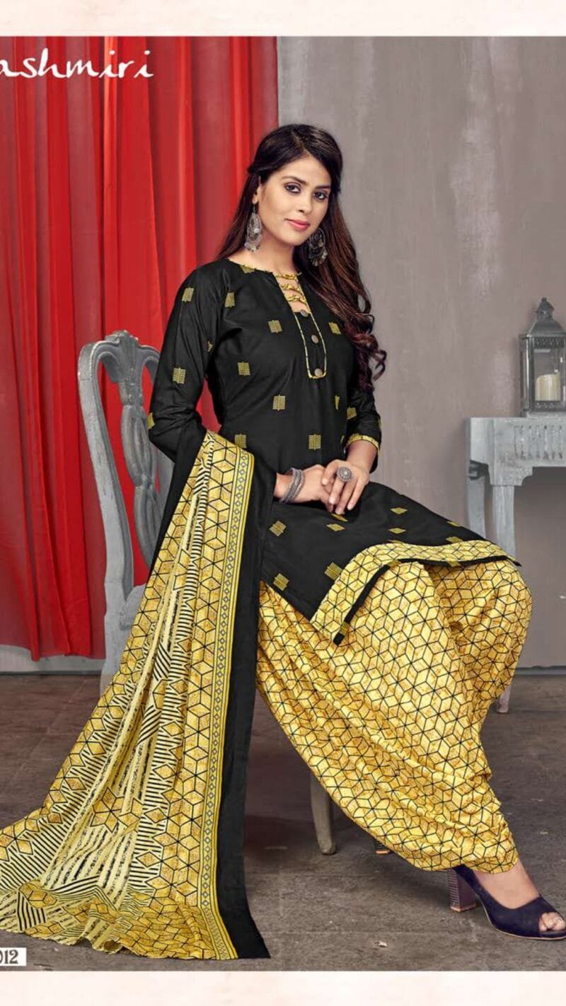 Kashmiri Vol 13 Ganesha Wholesale Cotton Dress Material