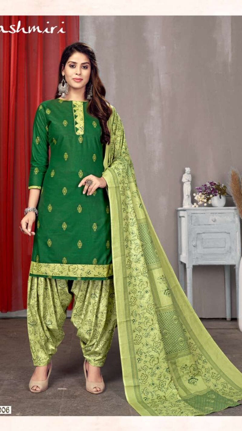 Kashmiri Vol 13 Ganesha Wholesale Cotton Dress Material