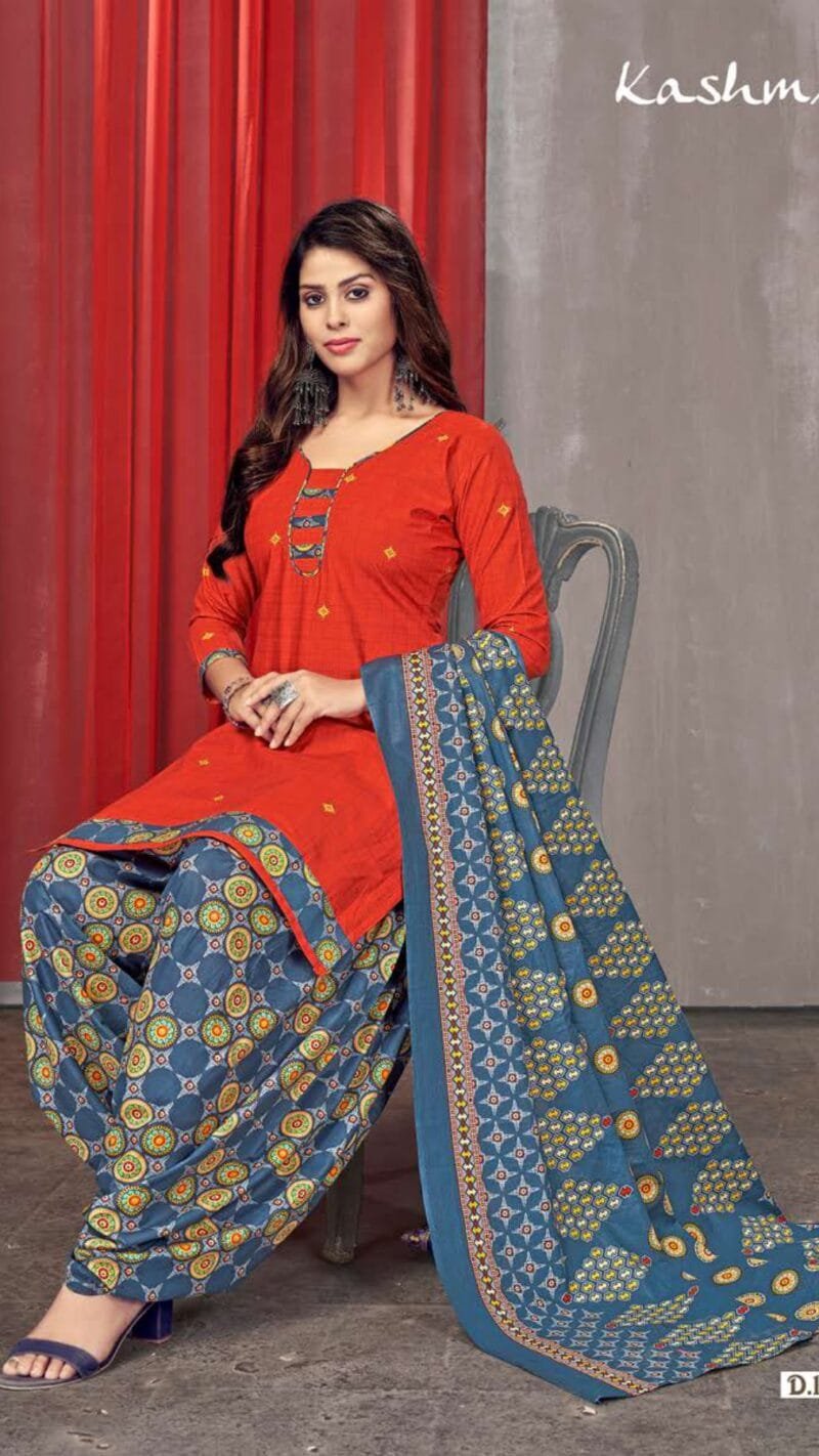 Kashmiri Vol 13 Ganesha Wholesale Cotton Dress Material